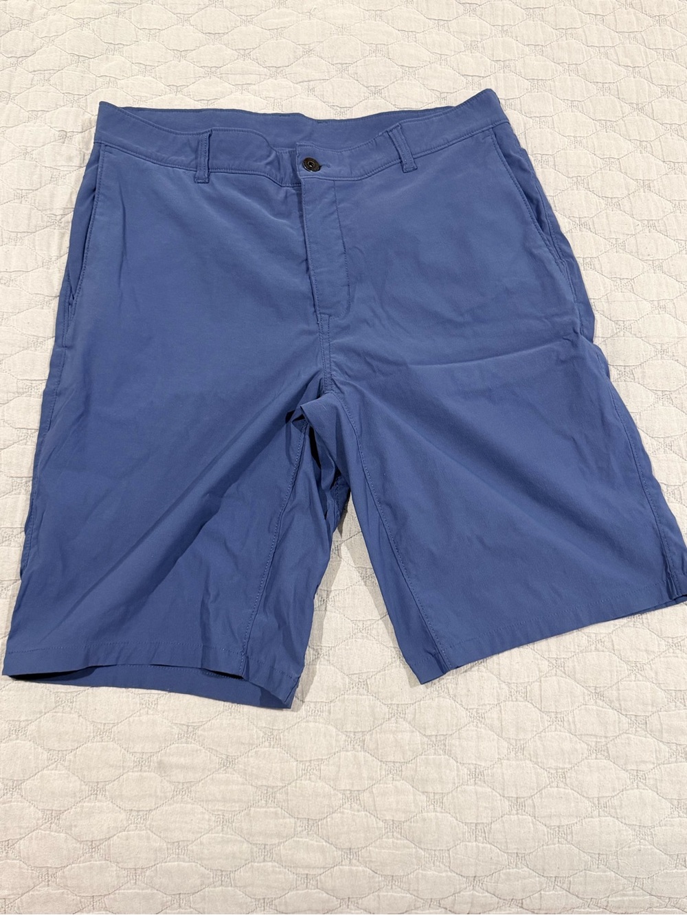 The North Face Men's Slate Blue Flat-Front Shorts